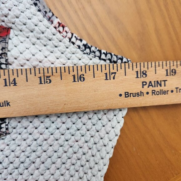 Anac Designed by Kimi Multi-Colored Textured Sleeveless Pullover Tank Top sz M - Picture 8 of 9